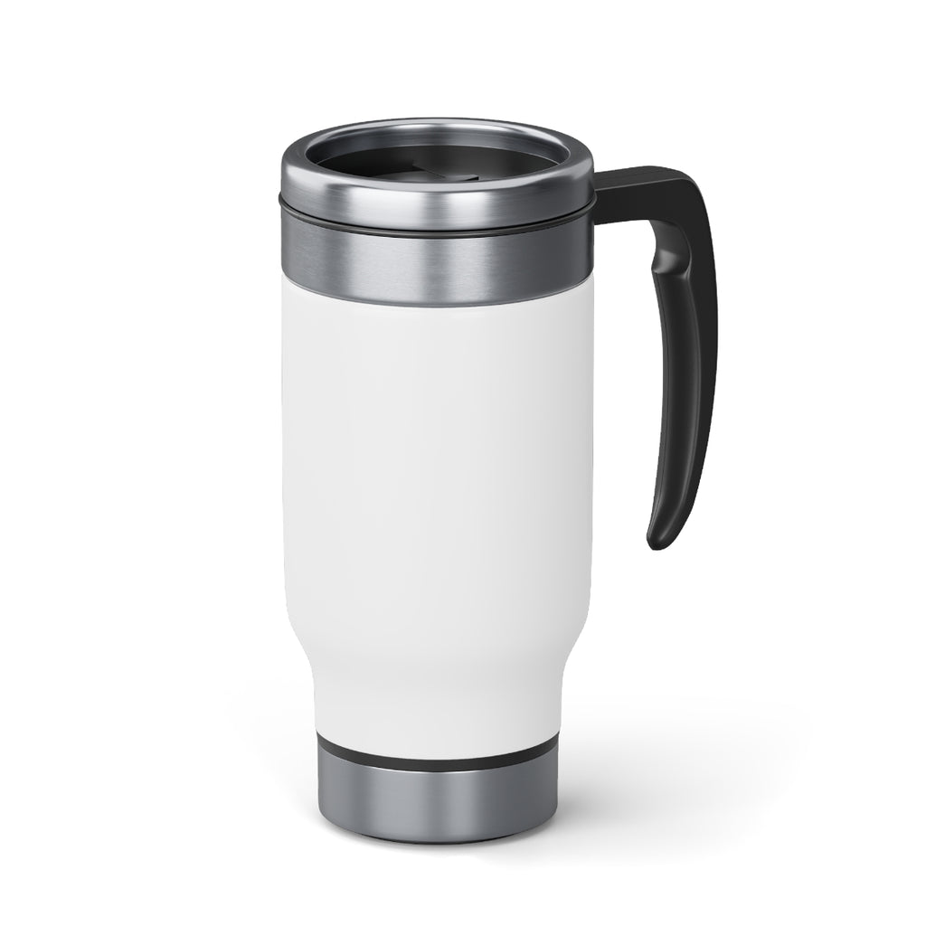 Stainless Steel Travel Mug with Handle, 14oz image 6