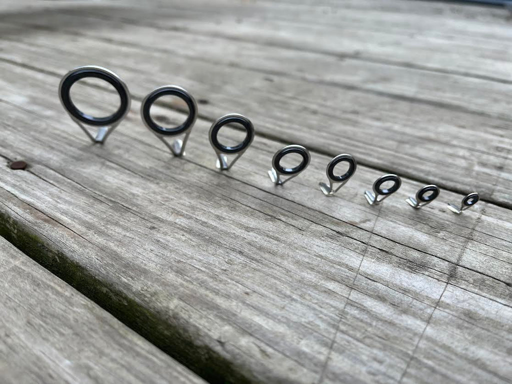 Single Foot Guide Set - Chrome Plated with Black Insert image 0