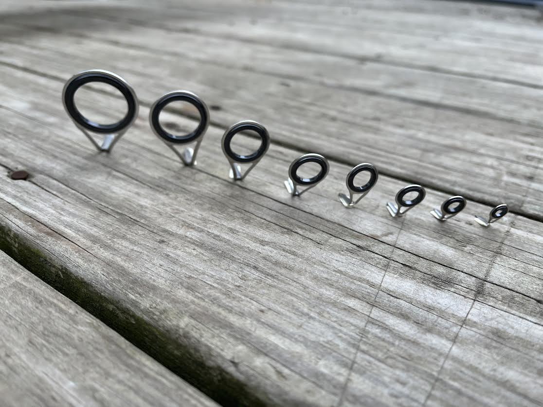Single Foot Guide Set - Chrome Plated with Black Insert image 0