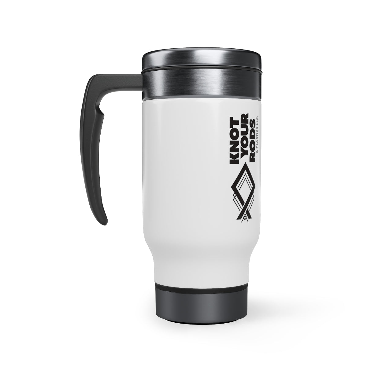 Stainless Steel Travel Mug with Handle, 14oz image 4
