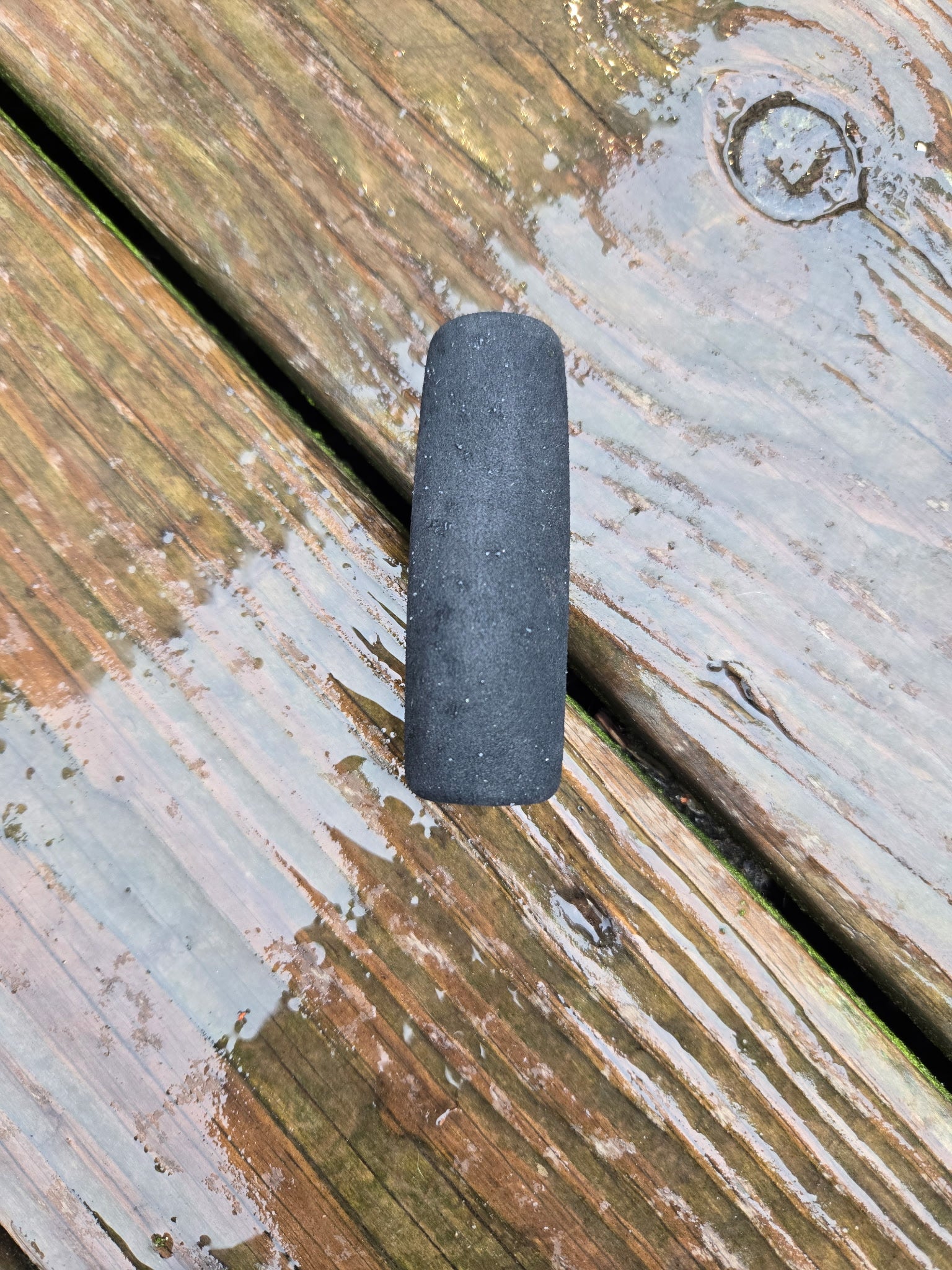 3” Tapered Black EVA Grip image 0