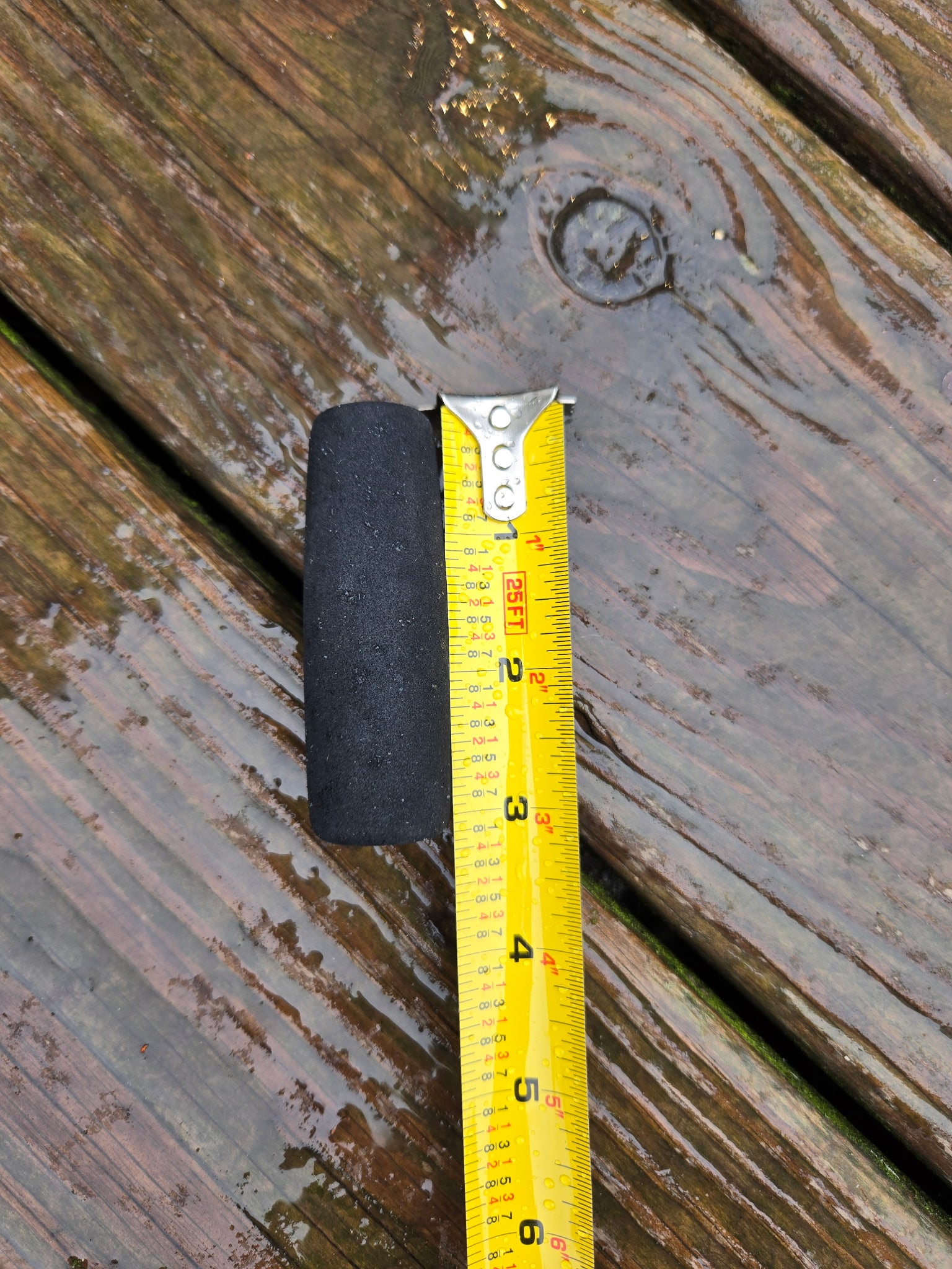 3” Tapered Black EVA Grip image 1