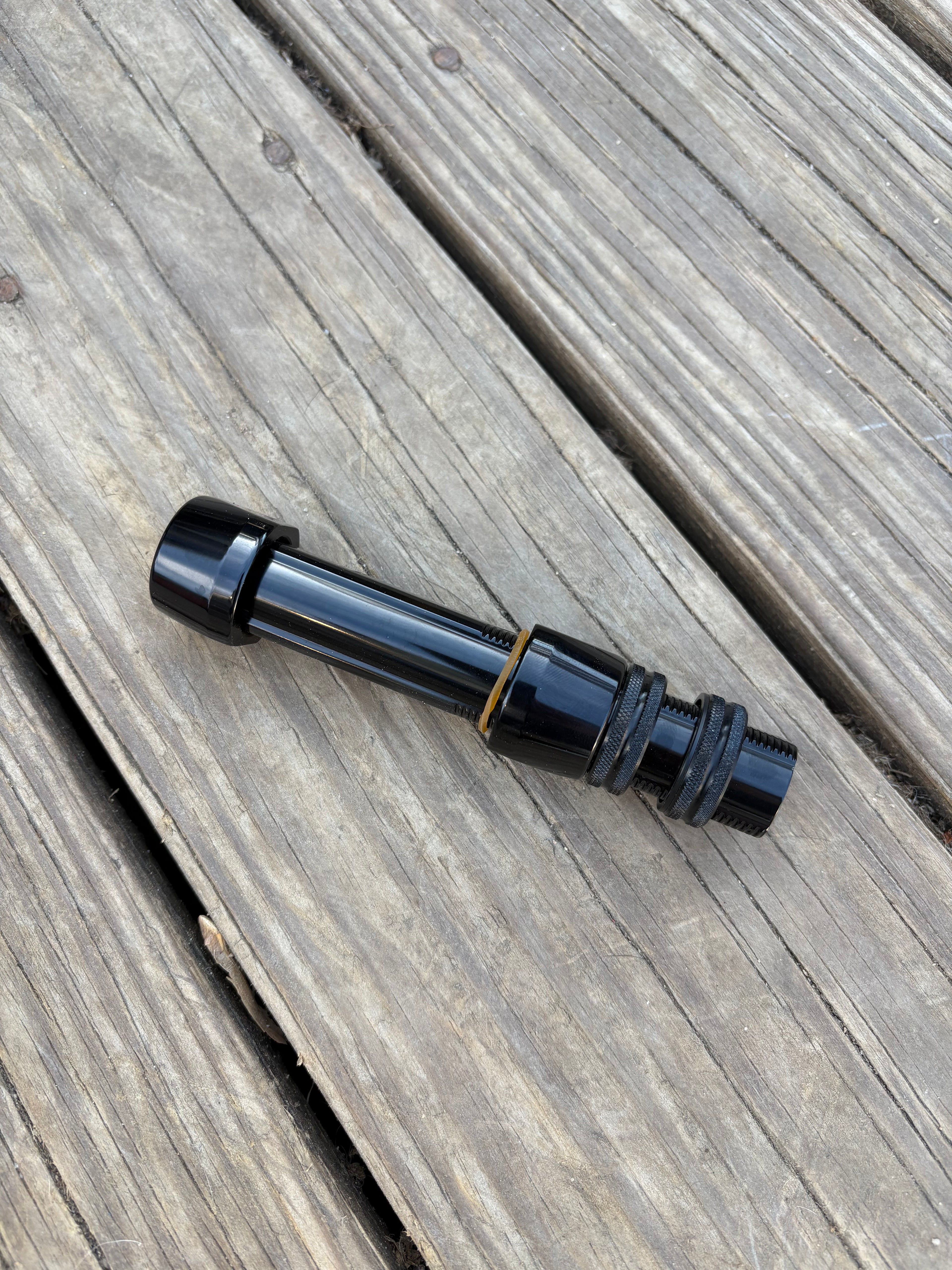 KYR Black Aluminum Reel Seat – 18mm