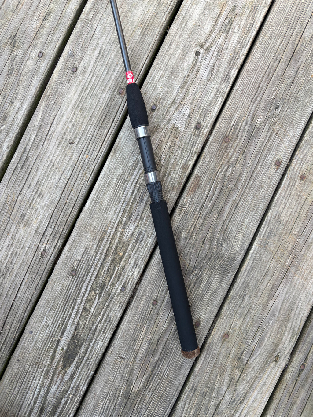 KYR Uni 6’6” Red & Chrome Rod