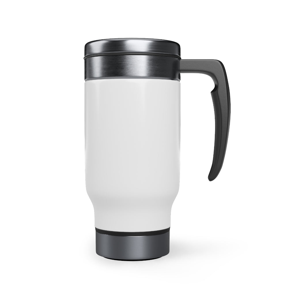 Stainless Steel Travel Mug with Handle, 14oz image 5