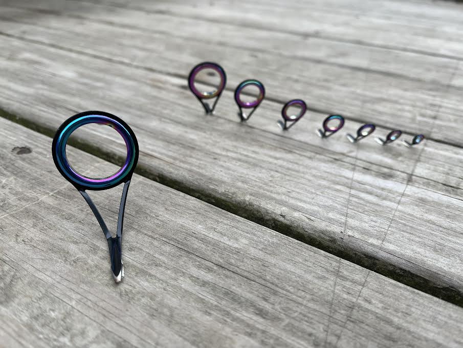 Single Foot Guide Set - Black with Rainbow Inset image 0